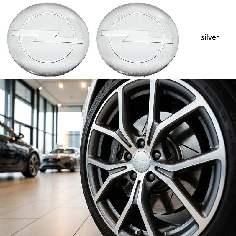 Q1014pcs 45mm 54mm 56mm 60mm 65mm 70mm 75mm Opel Car Wheel Center Hub Cap Rim Refit Creative Badge Covers Sticker Emblem Accessories