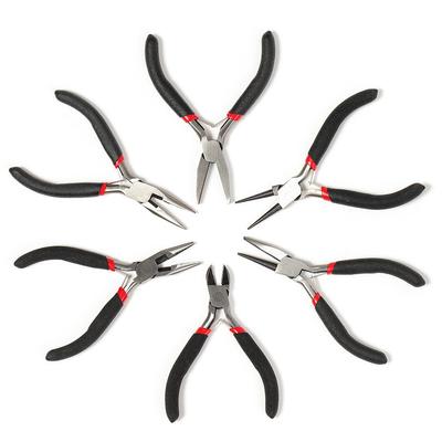5-Inch Curved Nose Pliers for DIY Beaded Jewelry