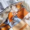 Fashion Horse Silk Mulberry Silk Mother'S Day Gift Silk Scarf Mom Girl Summer Chinese Square Scarf Shawl Scarf