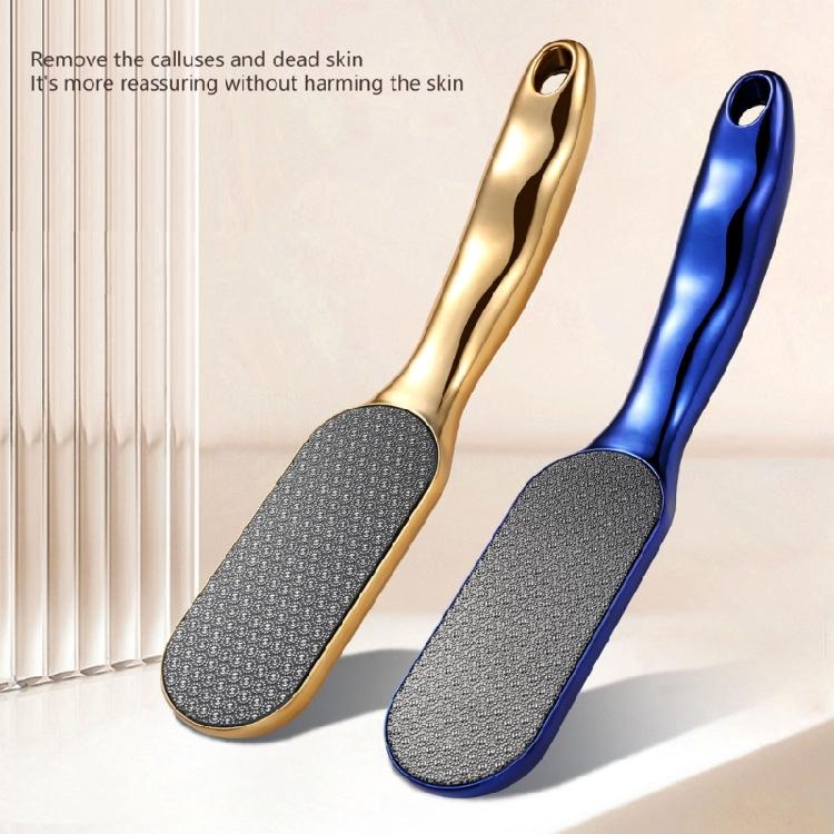 Hautentferner Glasfußfeile, Fußschrubber entfernt harte und abgestorbene Haut, Hornhautentferner für Füße, Nass und Trocken