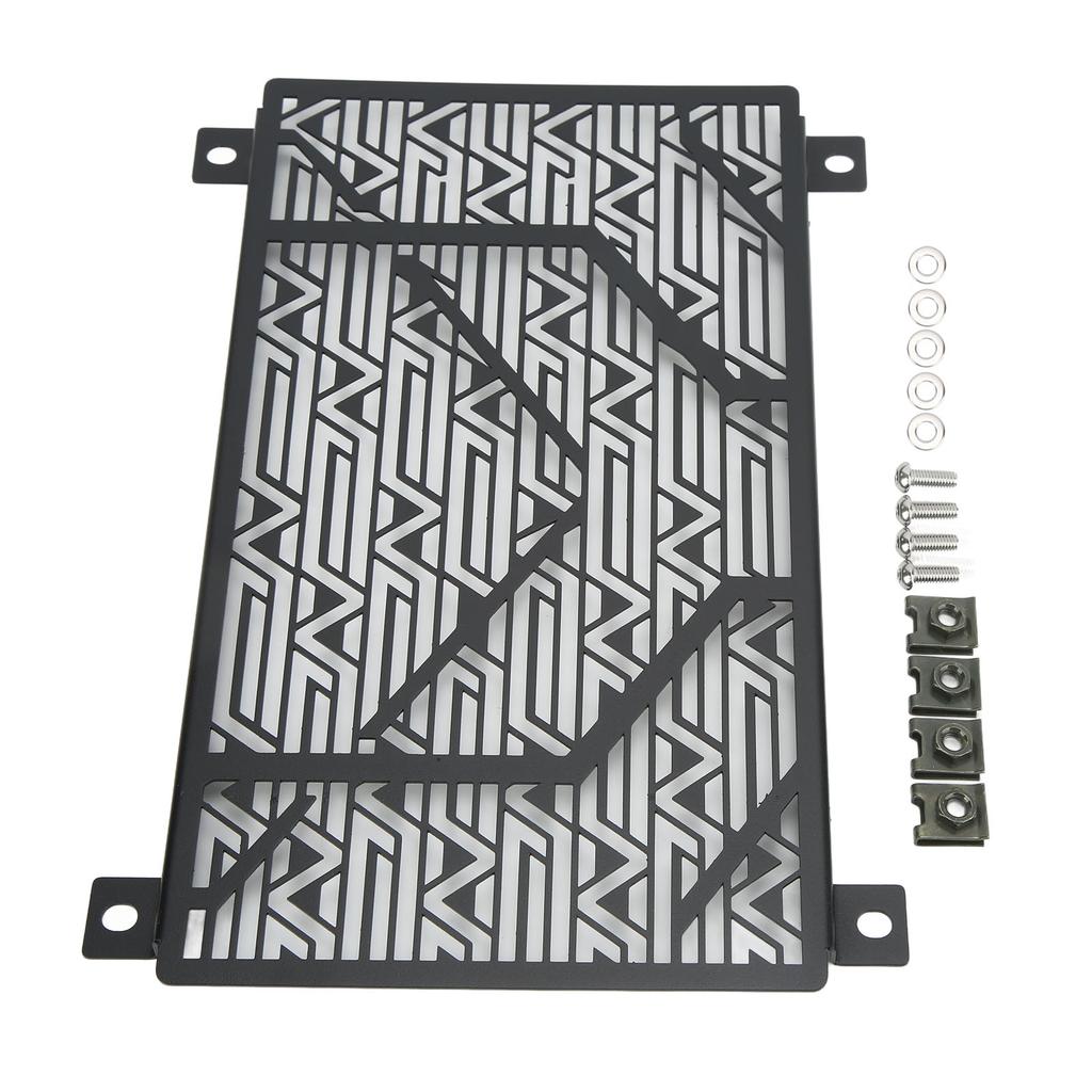 Motorcycle Grille Stainless Steel Water Cover Replacement for 250 300 400 2018+(Black )