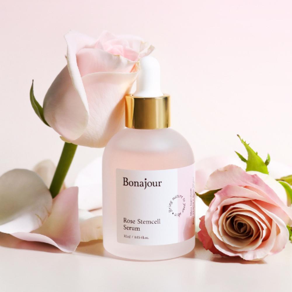 Bonajour [2nd Generation] Pdrn Rose Stem Cell Serum 30ml FREE