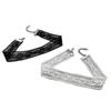 Short Lace Choker Necklace Modern Romantic Lightweight Black White Jewelry for Women Girls Photo Shooting Prop Gift