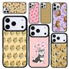 Capa Case for iPhone 17 Air 16 Pro Max 15 Plus 11 13 Mini 14 12 Back Phone Cover Shiba Inu Cute Cartoon Art