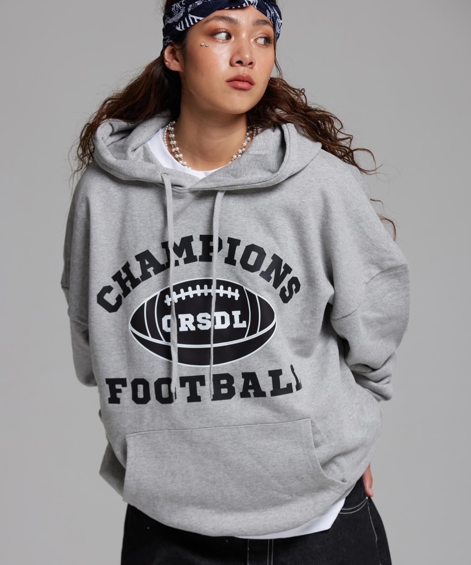Худи с капюшоном Champion Football Lab 1984, цвет серо-голубой Xl