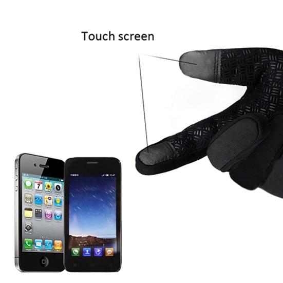 Unisex Winter Outdoor Windproof Cycling Gloves Touchscreen Glove for Smart Phone