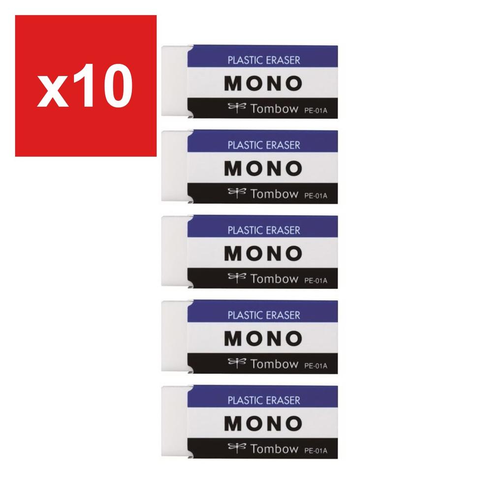 Tombow MONO Eraser PE01 JCA-561 (5-Pack)