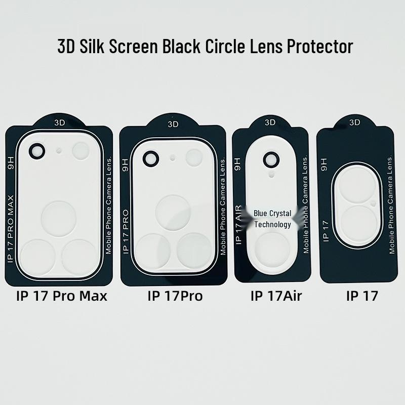 iPhone 17 Pro Max Transparent HD Lens Film - Full Coverage Silk Screen 16E