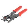 Leather Hole Punch MultiFunction 6 Round Holes Punching Pliers Manual Belt Clamping Tool