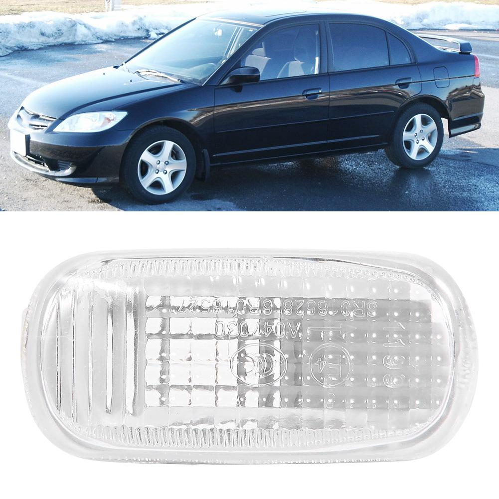 Car Side Baffle Turn Signal Light Shade Cover Fit for Honda 34301 S5H T02