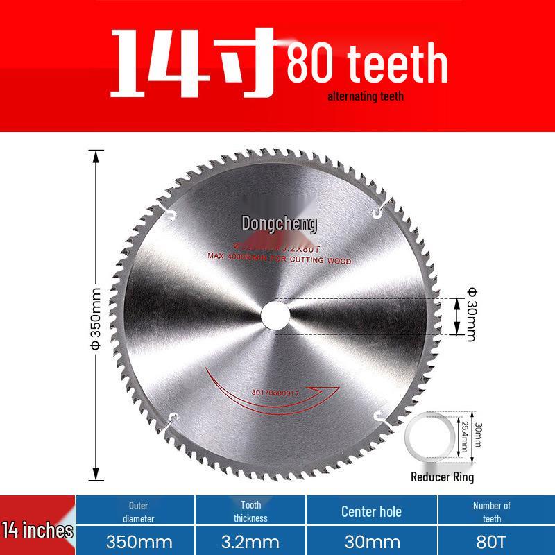 Circular Alloy Woodworking Saw Blade for Angle Grinder