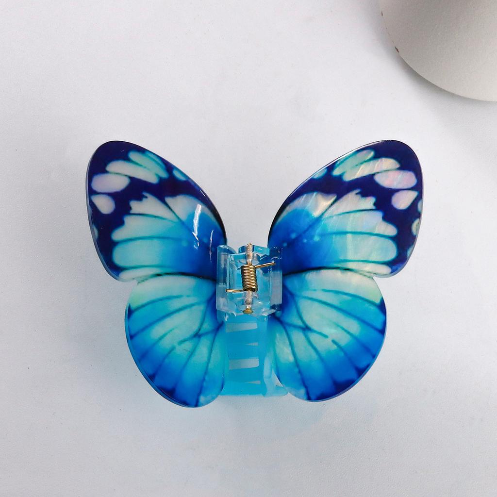 Fashion Acrylic Butterfly Hair Clip Large Decorative Hairpin Durable Lightweight Hair Accessory for Everyday Use and Special Occasions