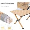 Lightweight Aluminum Alloy Roll-Up Camping Table