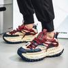 Fashion New Thick Soled Height Increasing Men's Casual Shoes 2025 Spring Color Blocked Comfortable Fashion Trend Low Cut Chunky sneakers