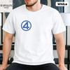 Fantastic Four First Steps Shirt Fantastic Four Logo Shirt Marvel Superhero