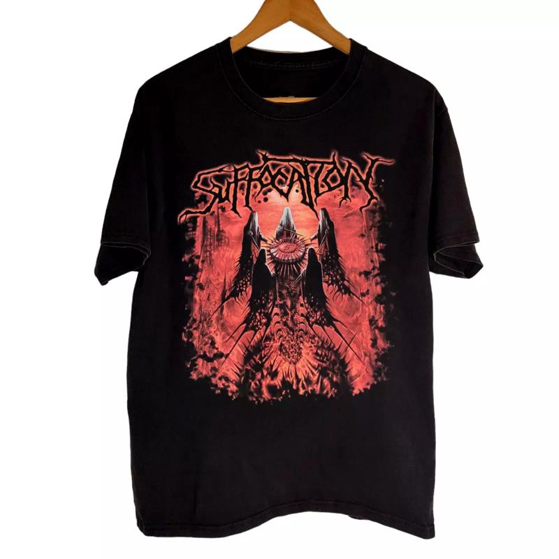 Suffocation Band Blood Oath Maglietta Taglia Completa S 5XL et1035