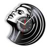 Music Is My Life Music Inspirational Quote Home Decor Music Headphone Wall Clock Rock n Roll Vintage Vinyl Record Wall Clock