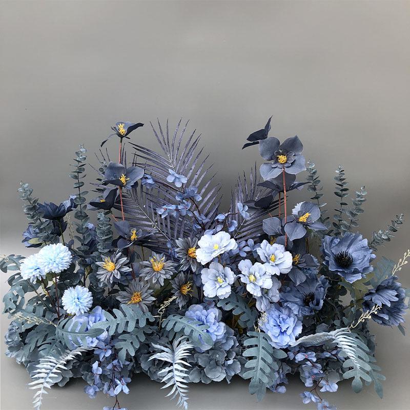 Complete Wedding & Banquet Artificial Flower Set: Ground Rows & Table Decor