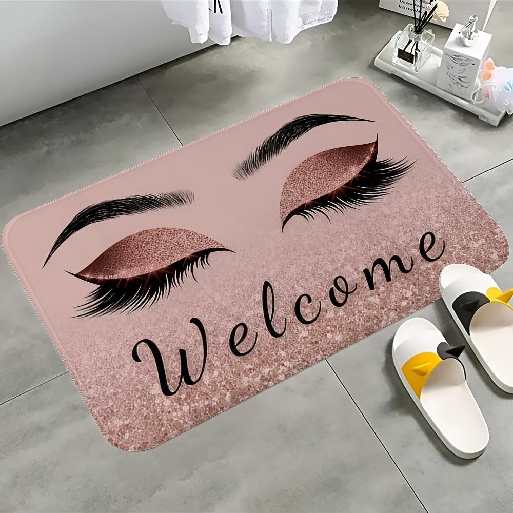 

Eyelash Decorative DIY Sticky Poster Fancy Wall Sticker for Living Room Bar Decoration Wall Decor 40x60cm