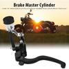 Pissente 22mm Universal Motorcycle Brake Master Cylinder Clutch Lever Hydraulic Handlebar Replacement with Aluminum Alloy for Most 7/8 Motorcycles