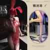 New sex underwear sexy water drop hollow disc buckle pendant lace high waist split fork antique cheongsam uniform