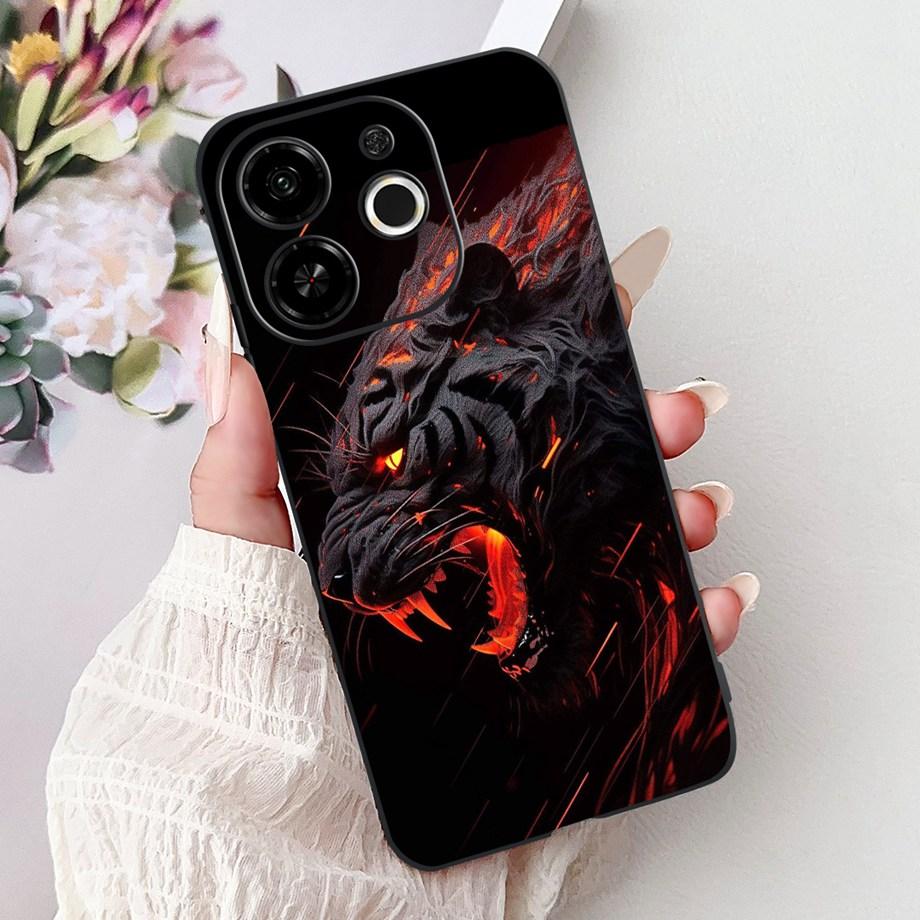

Для Tecno Spark 30 30c 30 Pro 4G Spark 30c 5G Чехол Милые Животные Тигр Лев Дракон Мультяшная Обложка На Pop 9 5G Мягкий Силикон Чехол Spark 30 Pro 4G