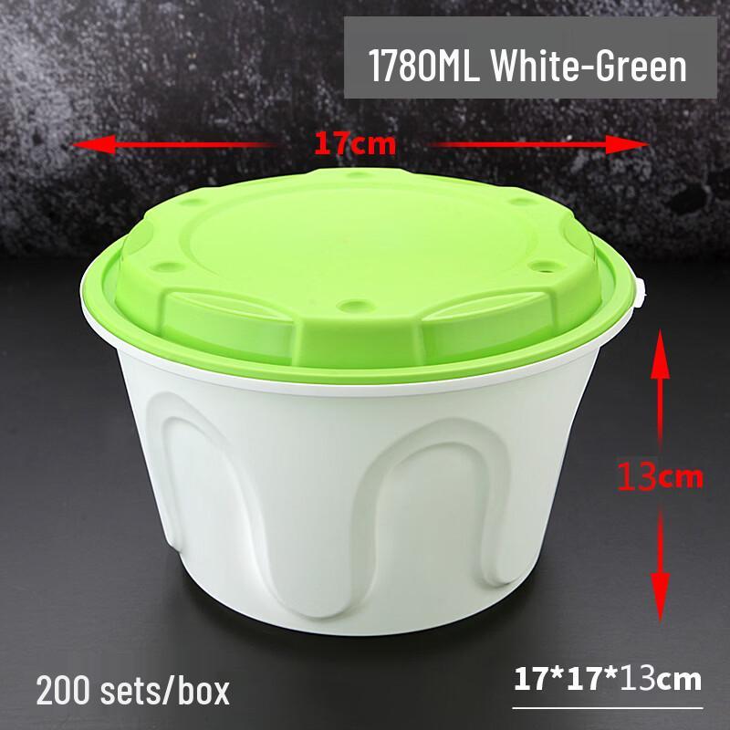 

Hàndùn Disposable Round Wheat Straw Takeout Boxes