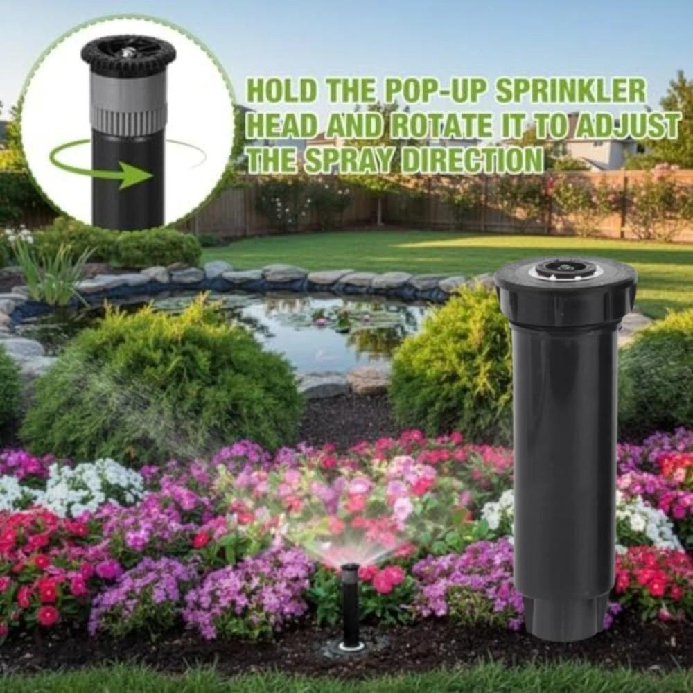 Automatic Lifting Retractable Sprinkler Nozzle Underground Lawn Sprinkler  Park