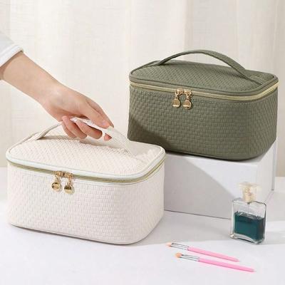 Large Capacity Cosmetic Bag Portable Travel Toilet Bag, Cosmetic Storage Bag Multi-functional Storage Bag