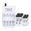 Rechargeable Battery Set - 12 Pack of 1.2V AA Batteries for Toy Remotes