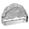 Tissue Holder, Crystal Glass Modern Style, Durable Scratch-Resistant Organizer, Dispenser for Restaurant Napkins Business