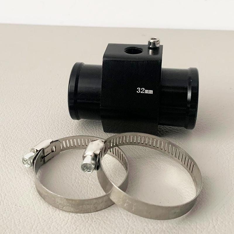HQ Water Temperature Sensor Head Joint Sensor Radiator Adapter 1/8NPT 12V 24V Digital Water Temperature Gauge Voltmeter