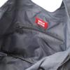 Embroidered Eco Bag Heart Gray