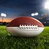 Oval American Football Brown and White Training Football Durable Sports Football  Recreational Play