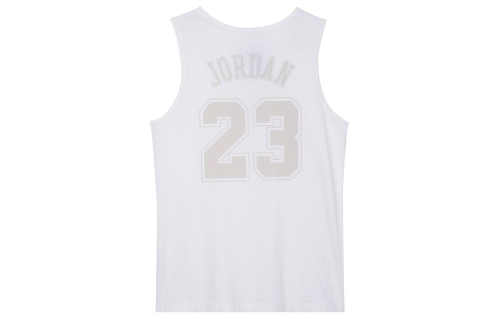 Jordan Flight Essentials Tank Tops Men's White Crew Neck Thin Other FN5997-100