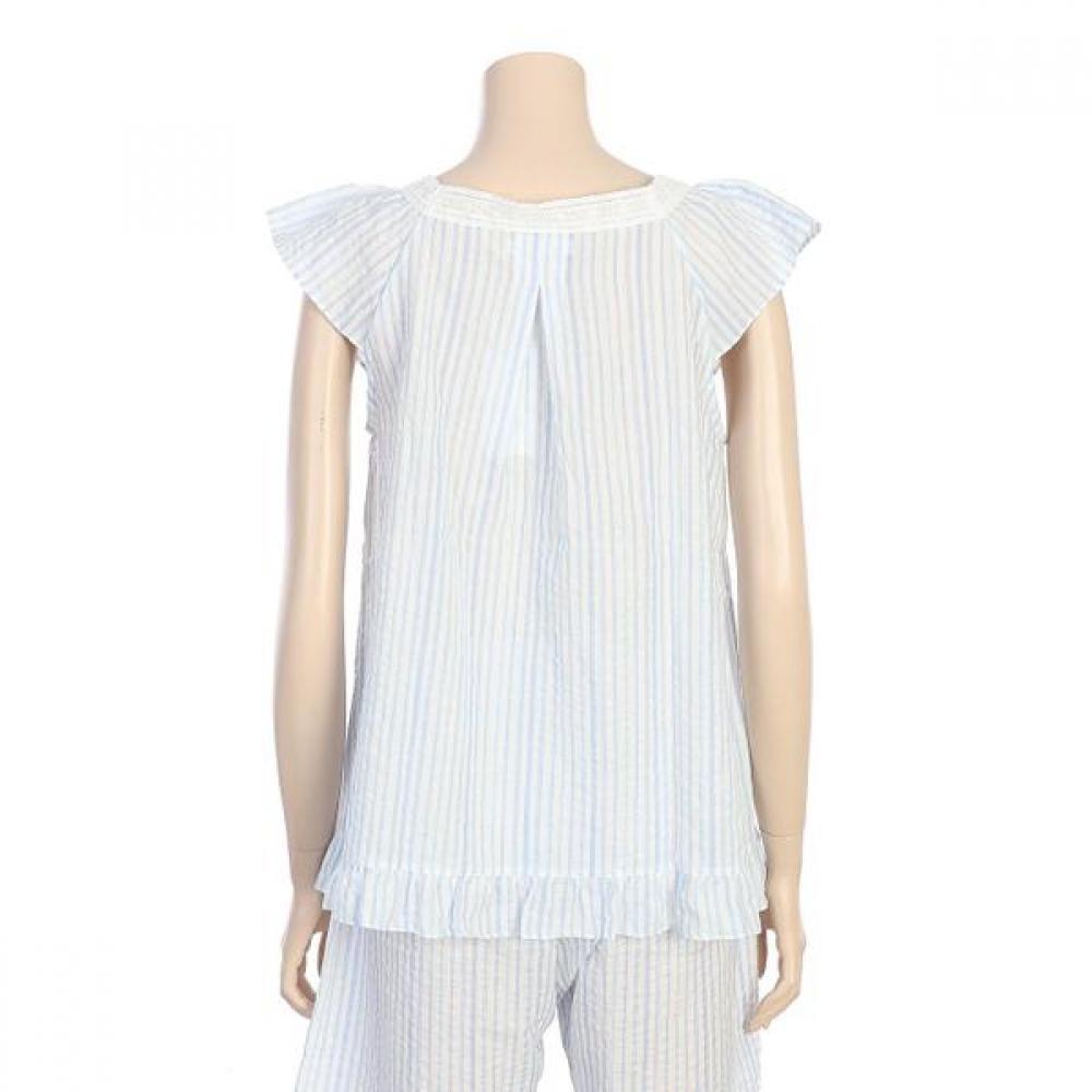 Barbara Women S pajamaS Homewear Blue Stripe awp4623S