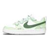 Court Borough Slip Resistant Abrasion Resistant Low Top Skateboard Shoes GS Light Green DV5456-109(Team351-2)