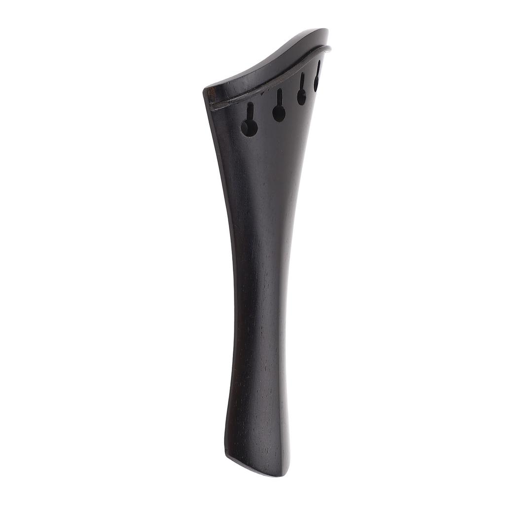 Violin Tailpiece Sturdy Ebony Wood 4 4 Size Violin Tailpiece for Replacement Upgrade