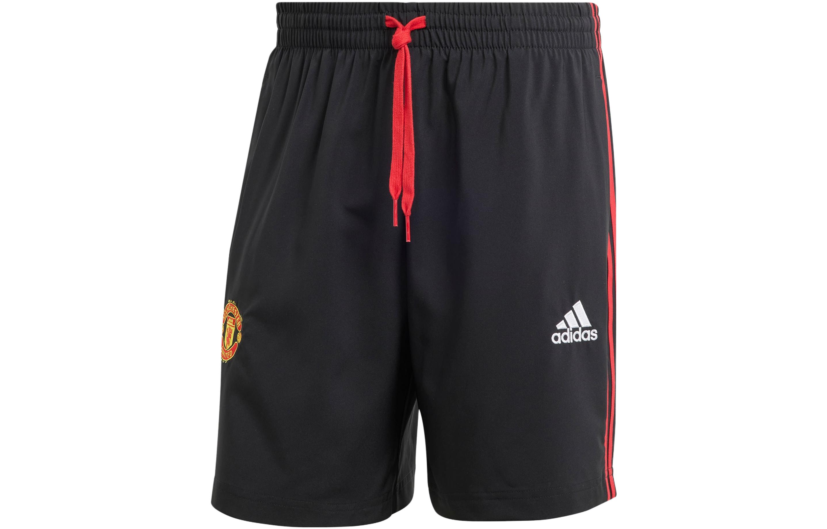 Шорты повседневные Adidas Manchester United мужские черные средние IA8518 S