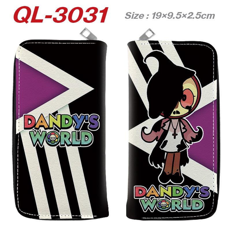 Space Dandy Anime Wallet PU Leather Long Zip Purse Full Color Waterproof Card Holder