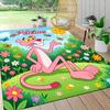 Custom Name Dragon Warrior's Dawn Carpet Rug Customizable Soft Washable Anti-Slip Home Living Room Sofa Mats Personalized Rug. 0909145