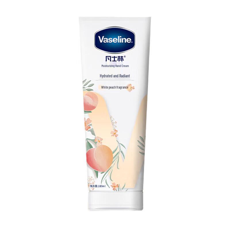 Vaseline White Peach Scent Moisturizing Hand Cream 100ml