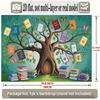 Book Tree Photo Booth Backdrop, School Reading Week & Library Party Decor