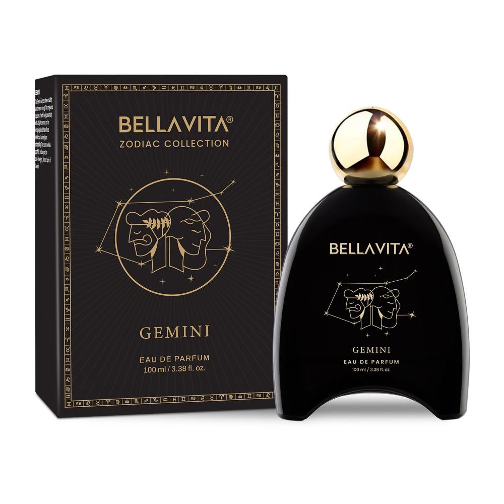 BELLAVITA Zodiac Collection Gemini | EDP 100ml | Incense, Lavender and Leather | Spicy, Woody Premium Unisex Fragrance for Men and Women