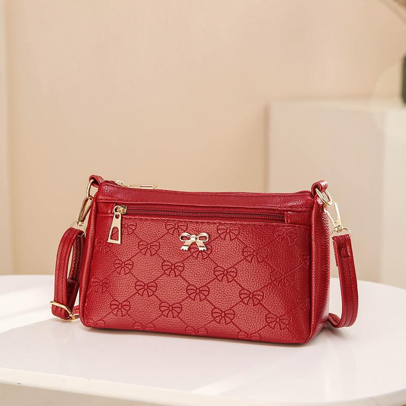 

Yogodlns модные женские сумки через плечо из искусственной кожи, большая вместительная сумка для телефона, сумка для покупок для мамы, сумка-мессенджер, клатч 23*8*14cm красный