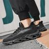 Fashion Men Casual Sports Shoes Breathable Lightweight Sneakers Outdoor Mesh Black Running Shoes Athletic Jogging Tennis Walking Shoes