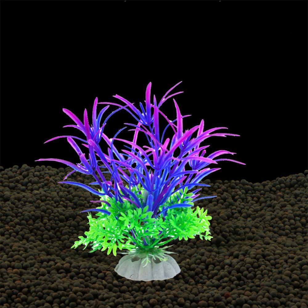 5pcs Creative Fake Grass Simulated Artificial Seaweed Water Grass Diy Aquatic Plants Underwater