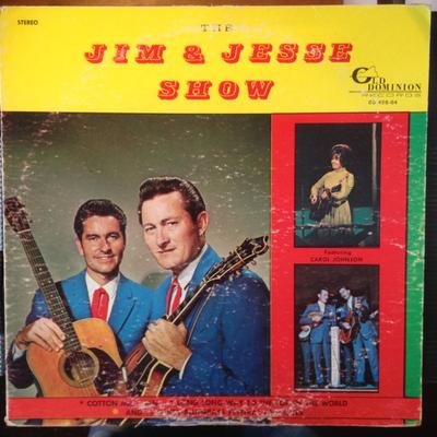 Disque LP JIM & JESSE - Jim & Jesse Show OD49804 OLD DOMINATION 1977 US Country Occasion