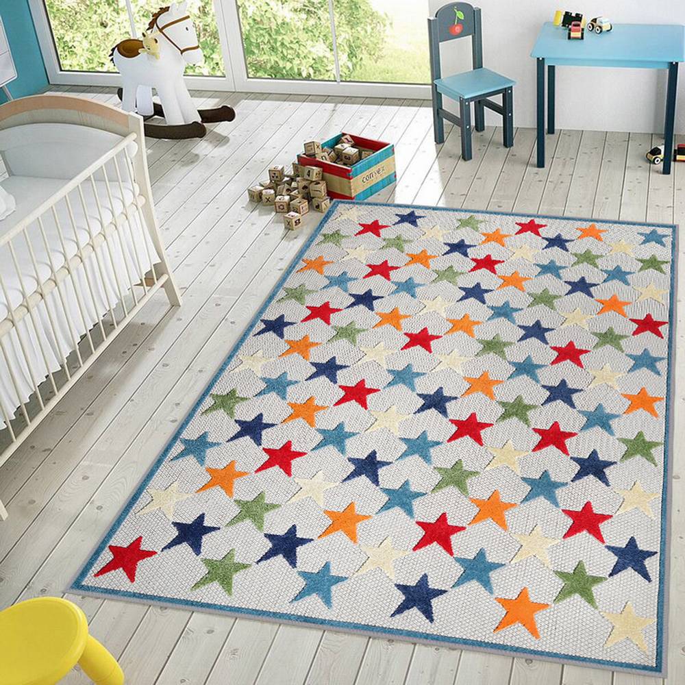 

Mosimoso Home RJ032 Детский ковер с нескользящей подошвой в горошек 80x150 cm