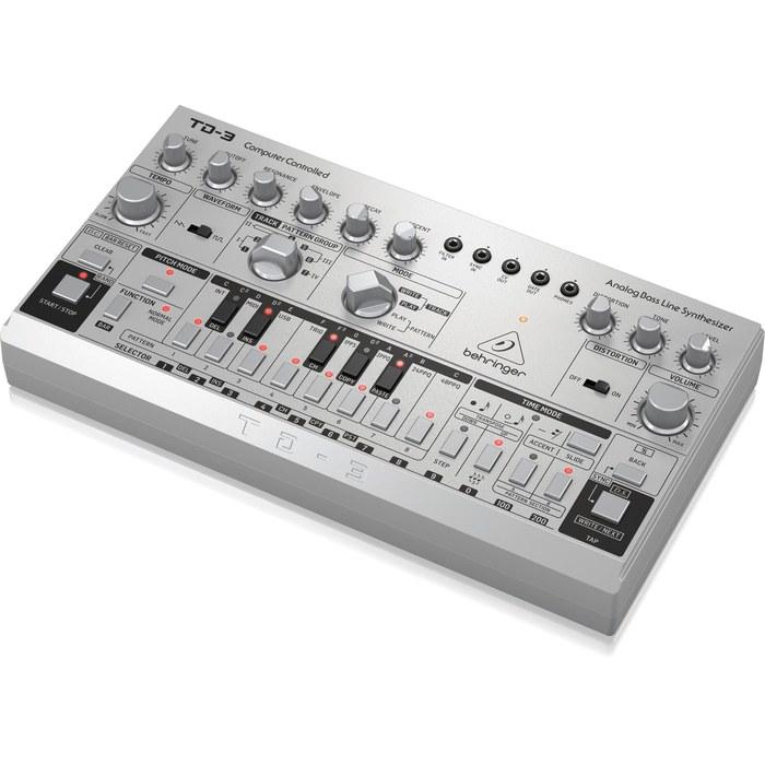 Behringer TD-3-SR Analog Bassline Synthesizer (Silver/Black)